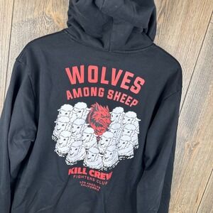 Kill Crew Porrada Series Wolves Among Sheep Hoodie Black Fighters Club Large